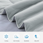 Cooling Blanket Q-Max Fabric Dual-Sided Machine Washable