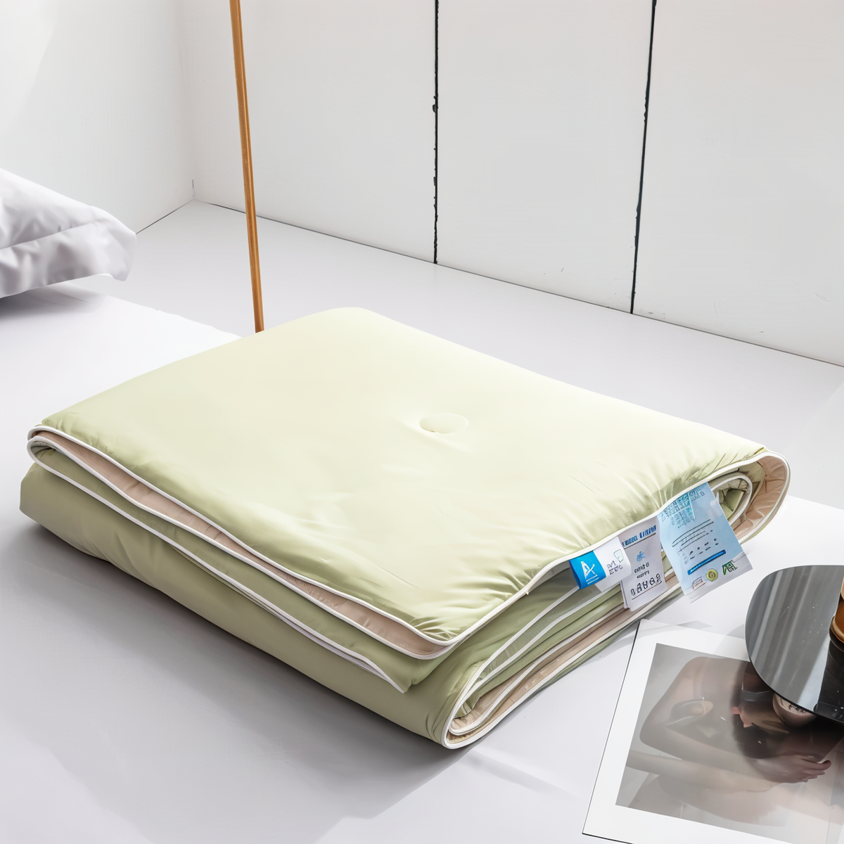 Cooling Blanket Reversible Cooling Fiber Hypoallergenic