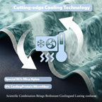 Cooling Blanket Ultra-Cool Breathable Moisture-Wicking
