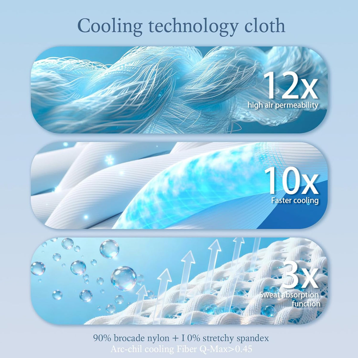 Cooling Blanket Ultra-Cool Breathable Moisture-Wicking