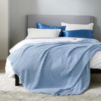 Cooling Blanket Waffle Weave 50/50 Cotton & Bamboo Rayon