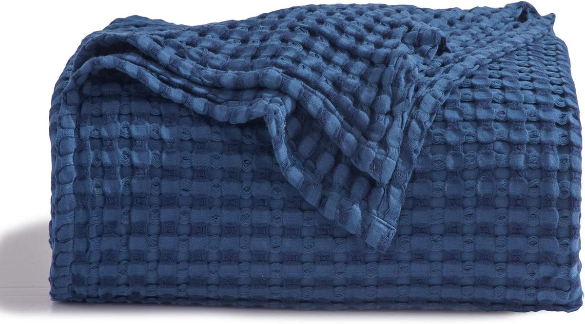 Cooling Blanket Waffle Weave 50/50 Cotton & Bamboo Rayon