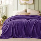 Cooling Blanket Waffle Weave 50/50 Cotton & Bamboo Rayon