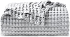 Cooling Blanket Waffle Weave 50/50 Cotton & Bamboo Rayon