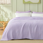 Cooling Blanket Waffle Weave 50/50 Cotton & Bamboo Rayon