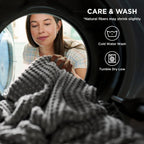 Cooling Blanket Waffle Weave 50/50 Cotton & Bamboo Rayon