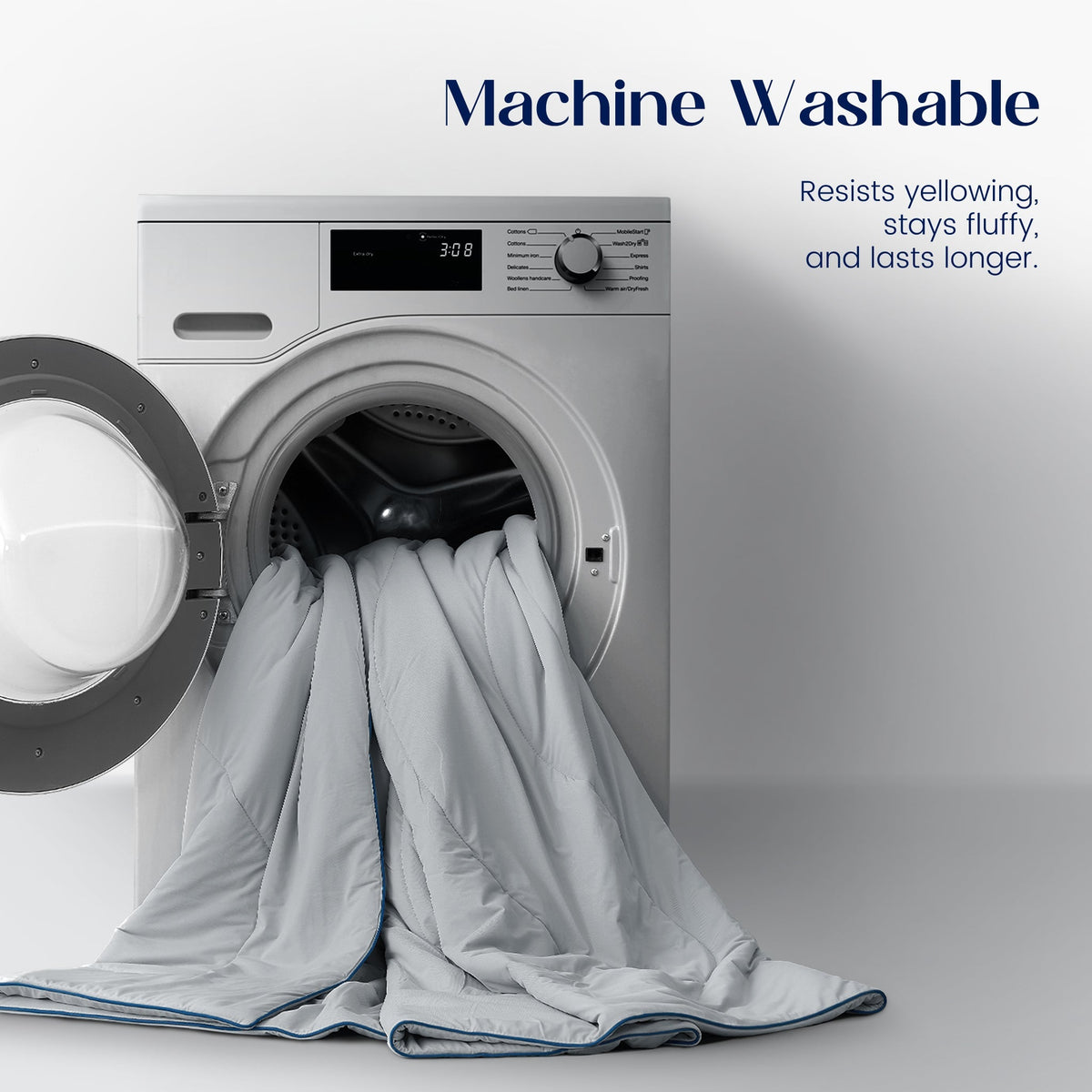 Cooling Comforter Outlast Temperature-Regulating Machine-Washable