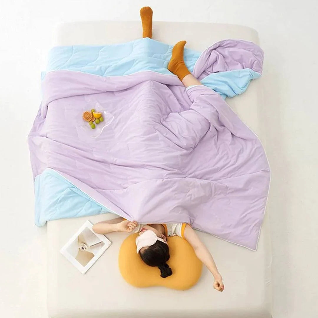 Cooling Comforter Q Max 0.4 Lightweight Breathable Machine Washable