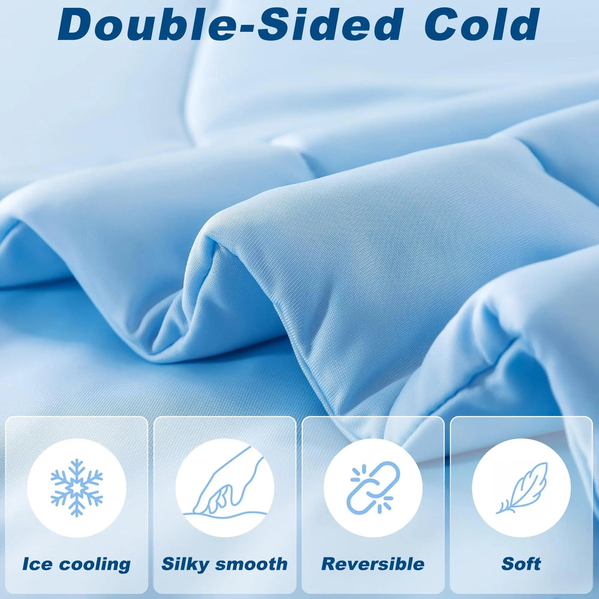 Cooling Comforter Q Max 0.4 Lightweight Double-Sided