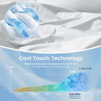 Cooling Comforter Seersucker Breathable Lightweight