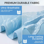 Cooling Dog Blanket Quick-Cooling Silky Nylon Machine Washable
