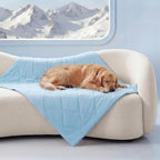 Cooling Dog Blanket Quick-Cooling Silky Nylon Machine Washable