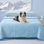 Cooling Dog Blanket Quick-Cooling Silky Nylon Machine Washable