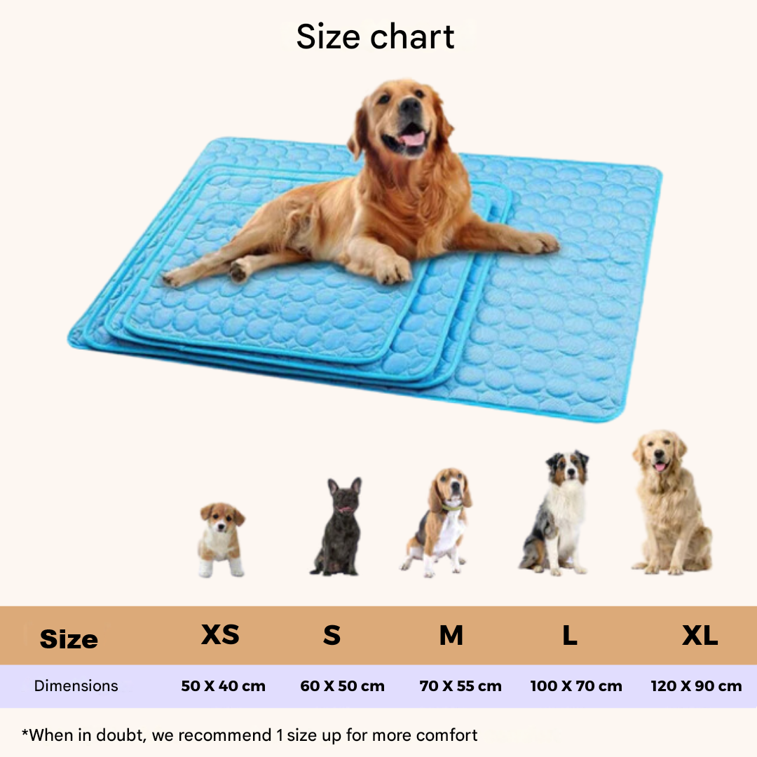 Cooling Dog Mat Four Times Cooling Power Easy-Clean