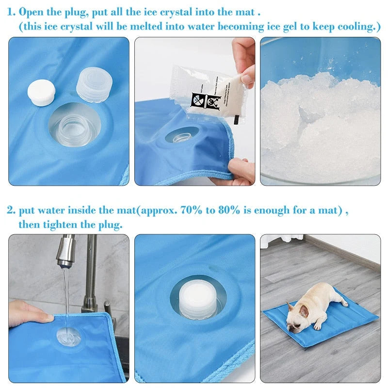 Cooling Mat Washable Foldable For Dogs & Cats