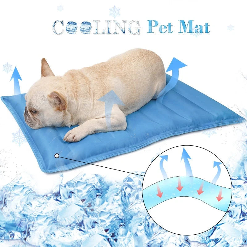 Cooling Mat Washable Foldable For Dogs & Cats