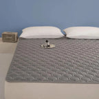 Cooling Mattress Pad Quilted Breathable Anti-Slip