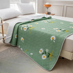 Cooling Mattress Pad Quilted Breathable Anti-Slip