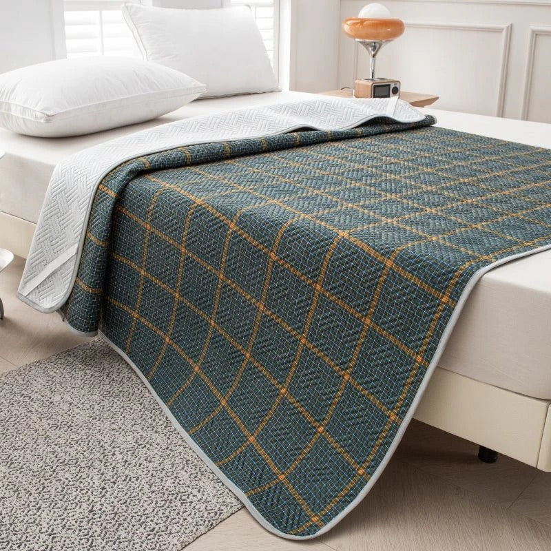 Cooling Mattress Pad Quilted Breathable Anti-Slip