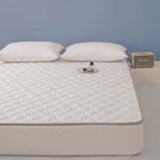 Cooling Mattress Pad Quilted Breathable Anti-Slip