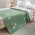 Cooling Mattress Pad Quilted Breathable Anti-Slip