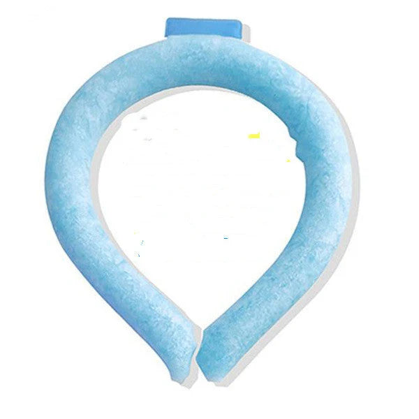 Cooling Neck Ring Chill-Activated Hands-Free Reusable