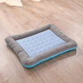 Cooling Pet Bed Breathable Ice Silk Non-Slip Base Machine Washable