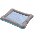 Cooling Pet Mat Breathable Fabric Non-Slip Machine Washable
