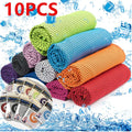 Cooling Towel Quick-Dry Textured Dot Pattern
