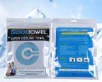 Cooling Towel Quick-Dry Textured Dot Pattern