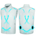 Cooling Vest USB Rechargeable & Adjustable Airflow Breathable Fabric