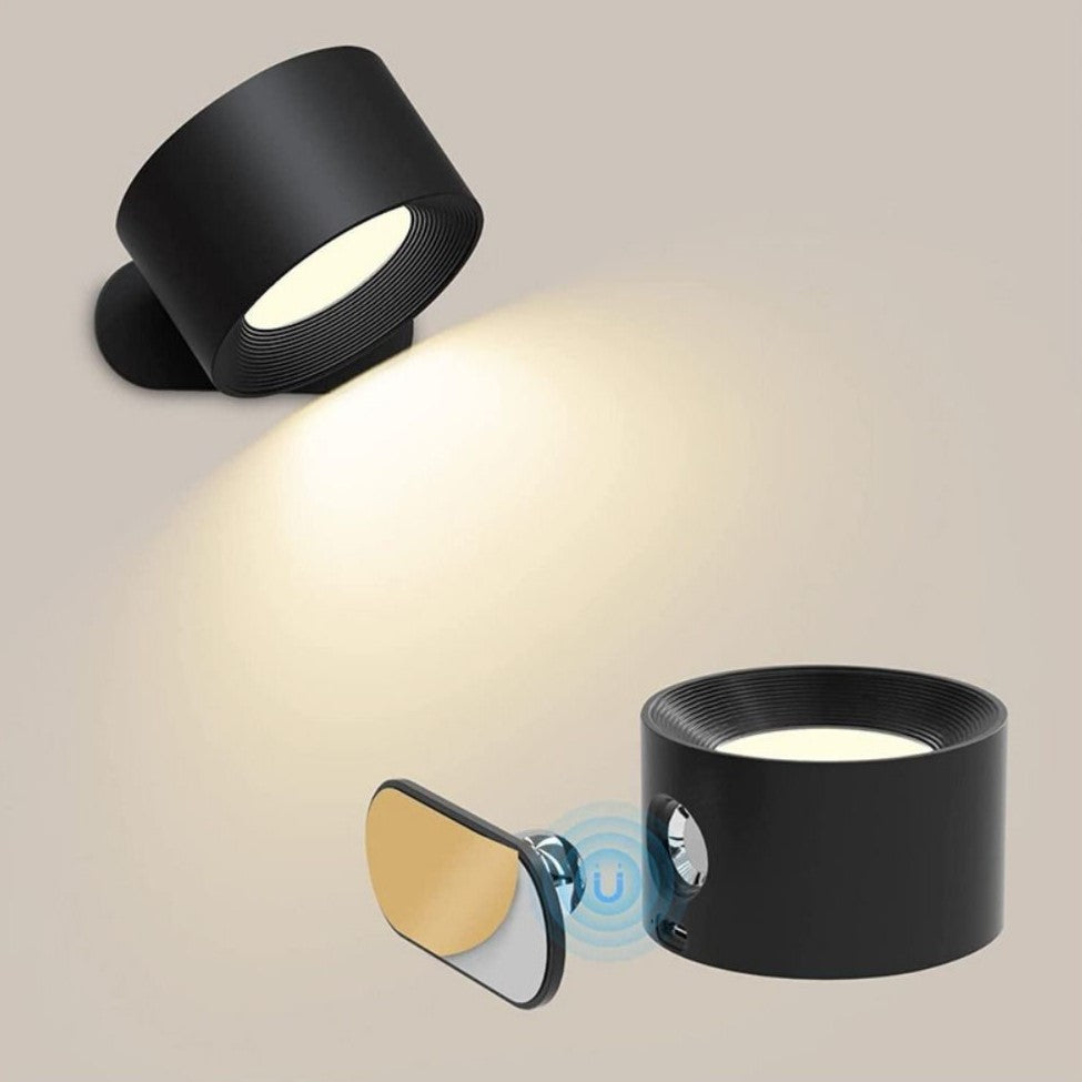 Cordless 360° Rotating Dimmable Wall Sconce