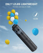 Cordless Car Vacuum 13000Pa Brushless Motor & Washable HEPA