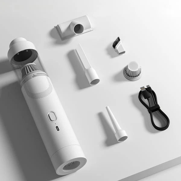 Cordless Car Vacuum 13000Pa Brushless Motor & Washable HEPA