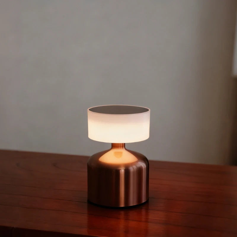 Cordless Dimmable Wrought Iron Table Lamp