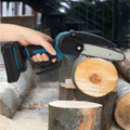 Cordless Electric Chainsaw Lightweight 1000W 30-Minute Runtime
