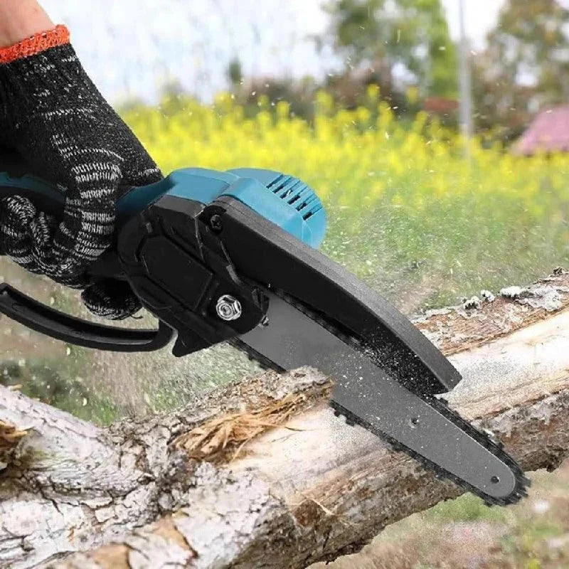 Cordless Electric Chainsaw Lightweight 1000W 30-Minute Runtime