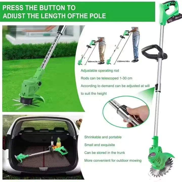 Cordless Grass Trimmer Lightweight Multi-Function