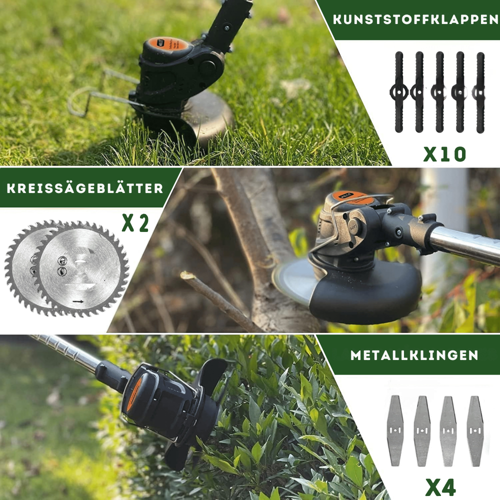 Cordless Lithium 3-in-1 Grass Trimmer