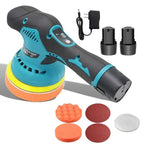 Cordless Polisher Dual Swappable Batteries 80 Minute Runtime