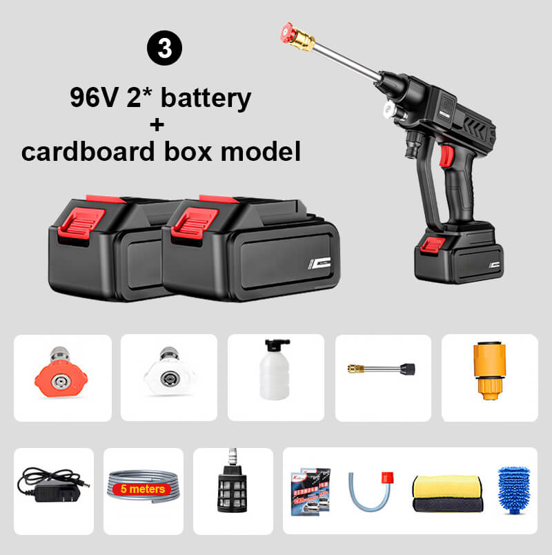 Cordless Pressure Washer 435 PSI Adjustable Nozzle
