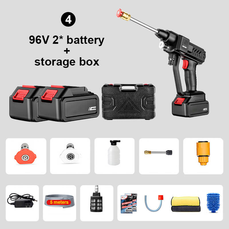 Cordless Pressure Washer 435 PSI Adjustable Nozzle