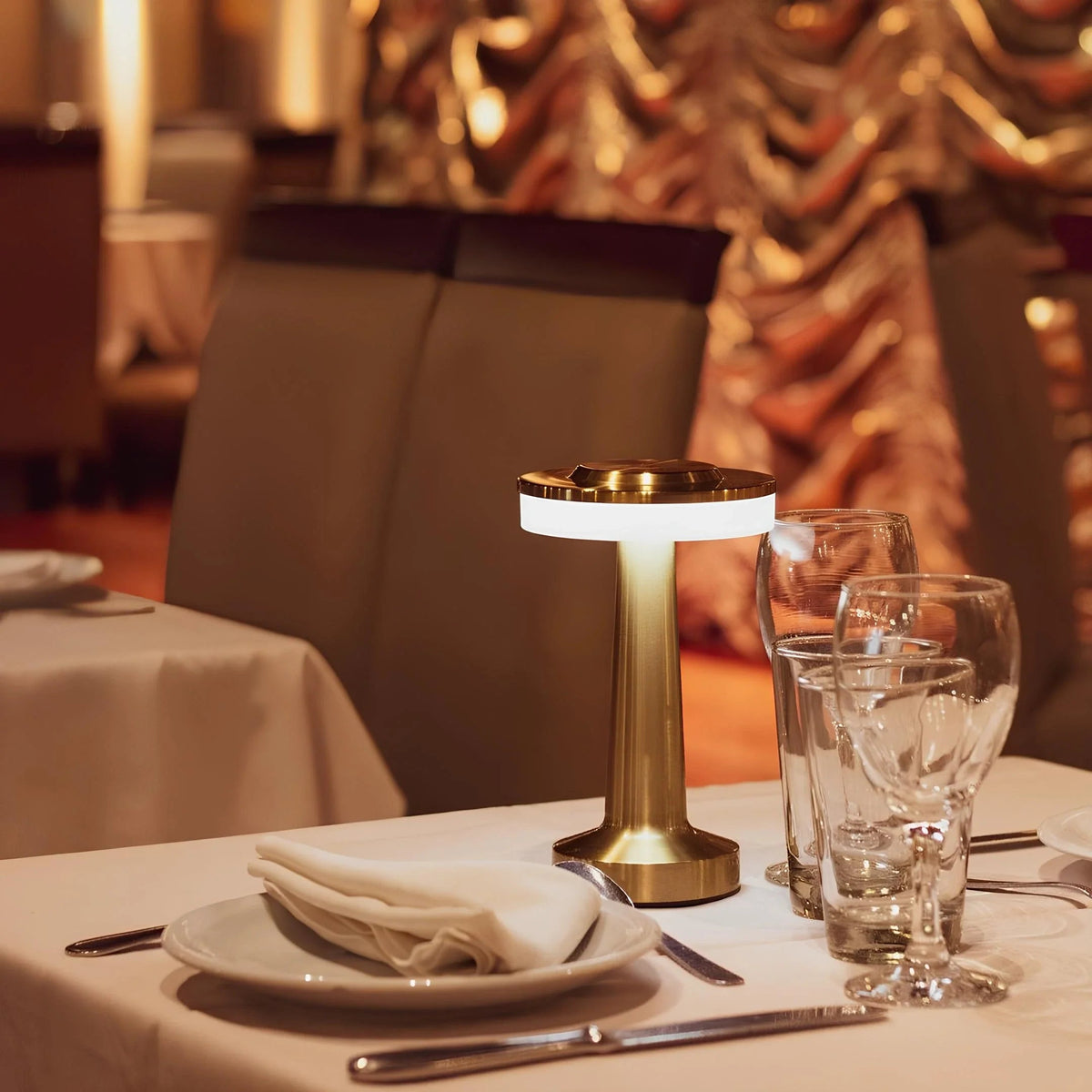 Cordless Rechargeable Dimmable Bar Table Lamp (USB-C Included)