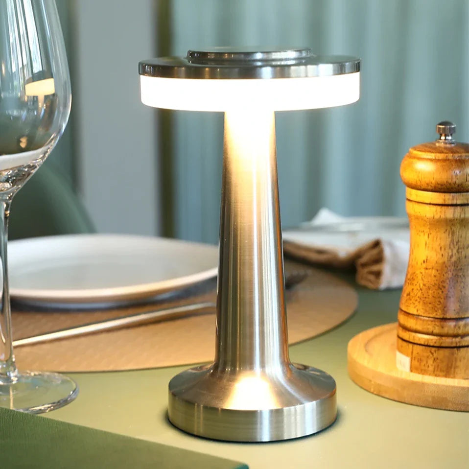 Cordless Rechargeable Dimmable Bar Table Lamp (USB-C Included)