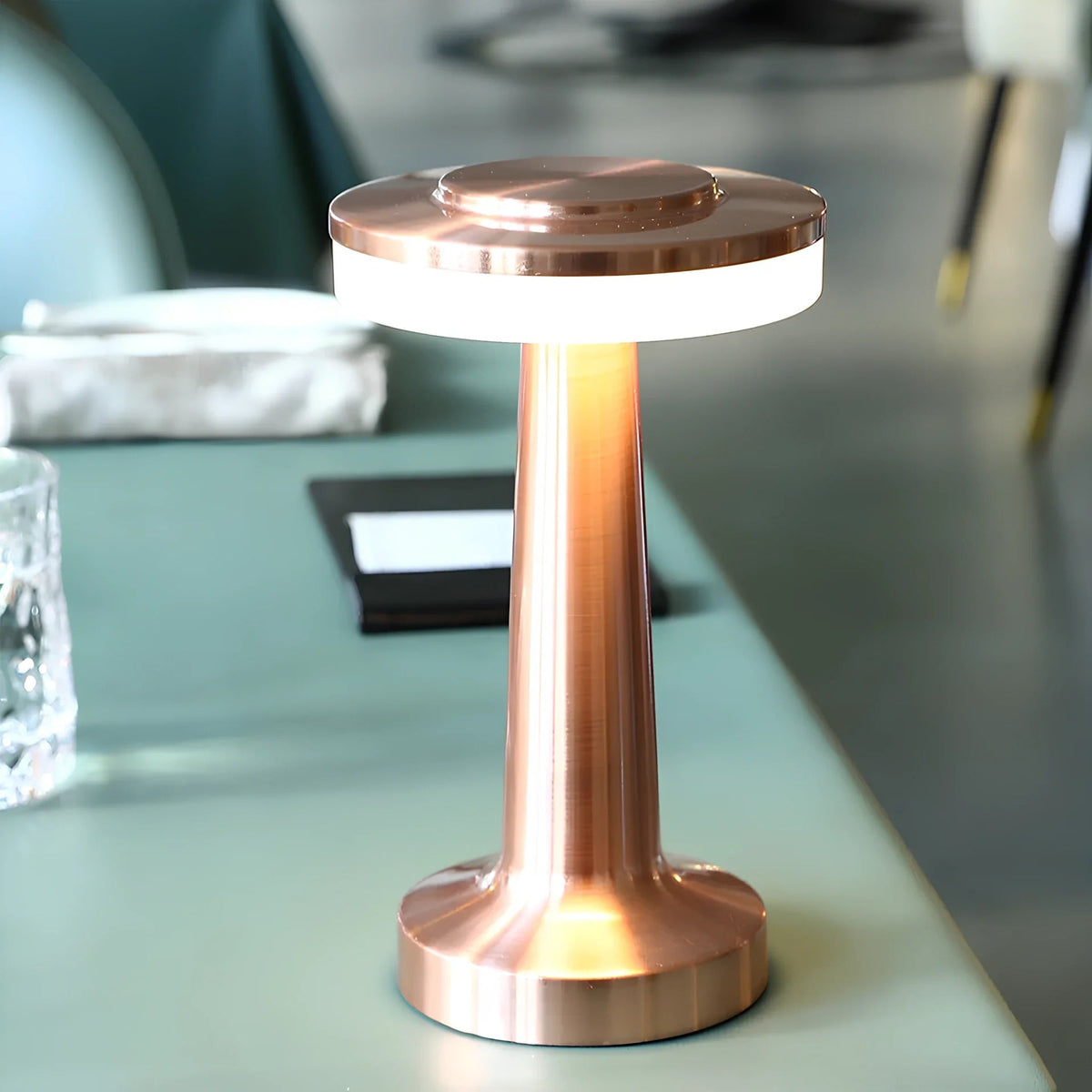 Cordless Rechargeable Dimmable Bar Table Lamp (USB-C Included)