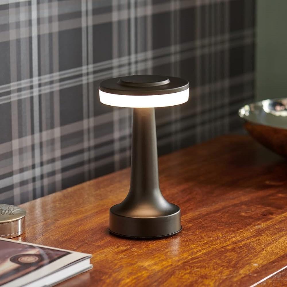 Cordless Rechargeable Dimmable Bar Table Lamp (USB-C Included)