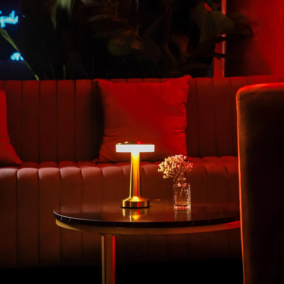 Cordless Rechargeable Dimmable Bar Table Lamp (USB-C Included)
