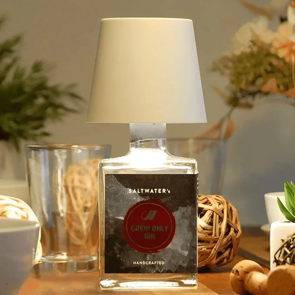 Cordless Rechargeable Dimmable Bottle Table Lamp