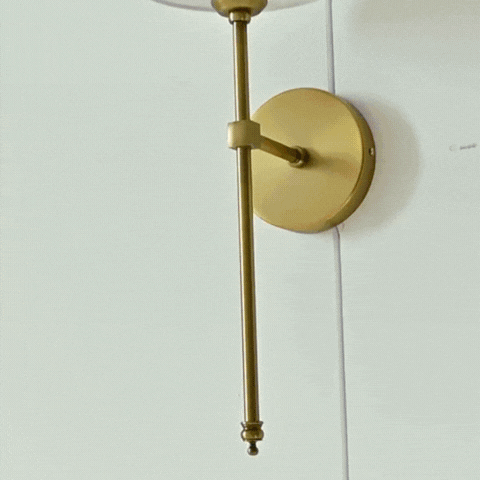 Cordless Rechargeable Dimmable RGB Wall Sconce (Remote Included)
