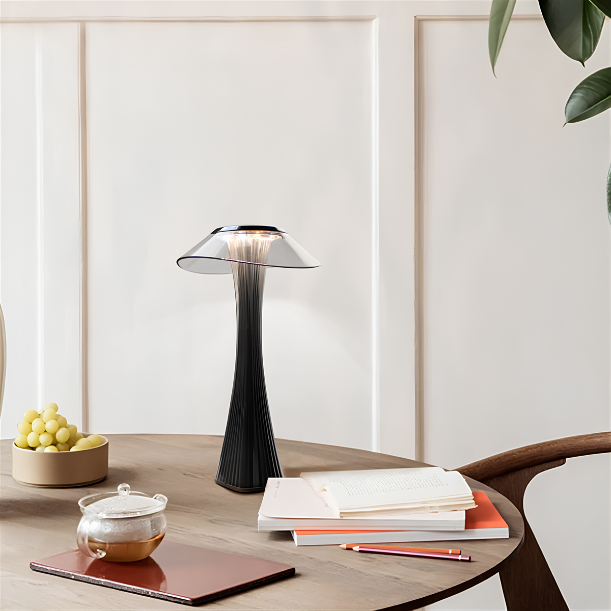 Cordless Rechargeable Dimmable Table Lamp (3 Color Temps)